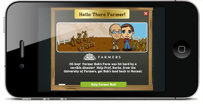 mobile phone with game