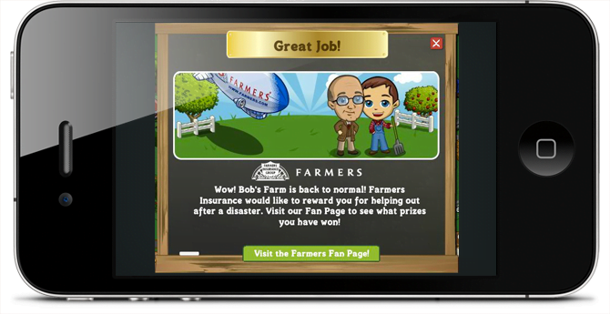 Mobile phone with game